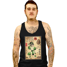 Load image into Gallery viewer, Daily_Deal_Shirts Tank Top, Unisex / Small / Black Earth Kingdom Master Woodblock