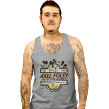 Load image into Gallery viewer, Daily_Deal_Shirts Tank Top, Unisex / Small / Sports Grey Axel Foley Detective Agency
