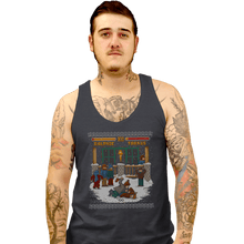 Load image into Gallery viewer, Daily_Deal_Shirts Tank Top, Unisex / Small / Dark Heather The Christmas Fight