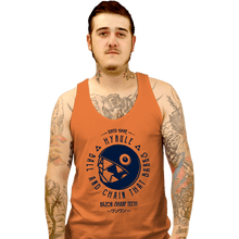 Load image into Gallery viewer, Shirts Tank Top, Unisex / Small / Orange Bow Wow