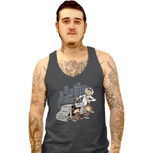 Load image into Gallery viewer, Shirts Tank Top, Unisex / Small / Charcoal Scientific Paradox Goes Boom
