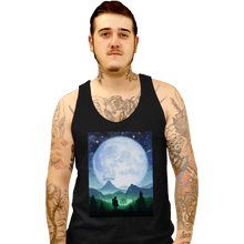 Load image into Gallery viewer, Shirts Tank Top, Unisex / Small / Black Death Mountain Landscape