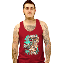 Load image into Gallery viewer, Daily_Deal_Shirts Tank Top, Unisex / Small / Red Water Blade