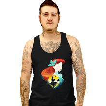 Load image into Gallery viewer, Secret_Shirts Tank Top, Unisex / Small / Black Ariel Shadows
