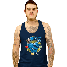 Load image into Gallery viewer, Daily_Deal_Shirts Tank Top, Unisex / Small / Navy Love Strong