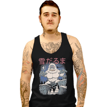 Load image into Gallery viewer, Shirts Tank Top, Unisex / Small / Black Kaiju Snowman