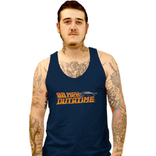 Load image into Gallery viewer, Daily_Deal_Shirts Tank Top, Unisex / Small / Navy Vintage Outatime