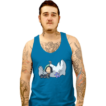 Load image into Gallery viewer, Secret_Shirts Tank Top, Unisex / Small / Sapphire Friend Not Nom Nom