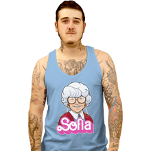 Load image into Gallery viewer, Shirts Tank Top, Unisex / Small / Powder Blue Sophia