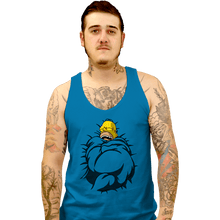 Load image into Gallery viewer, Daily_Deal_Shirts Tank Top, Unisex / Small / Sapphire Big Toasty Cinnamon Bun