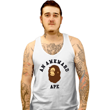 Load image into Gallery viewer, Daily_Deal_Shirts Tank Top, Unisex / Small / White An Awkward Ape