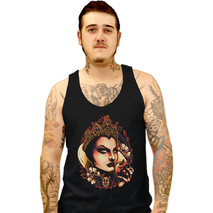 Daily_Deal_Shirts Tank Top, Unisex / Small / Black The Queen Of Envy