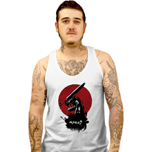 Load image into Gallery viewer, Shirts Tank Top, Unisex / Small / White Red Sun Swordsman