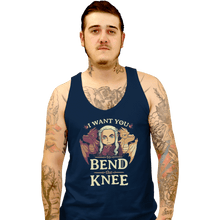 Load image into Gallery viewer, Shirts Tank Top, Unisex / Small / Navy Bend The Knee