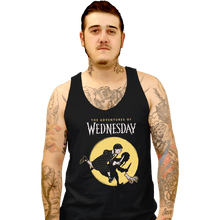 Load image into Gallery viewer, Daily_Deal_Shirts Tank Top, Unisex / Small / Black The Adventures Of Wednesday
