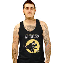 Load image into Gallery viewer, Daily_Deal_Shirts Tank Top, Unisex / Small / Black The Adventures Of Wednesday