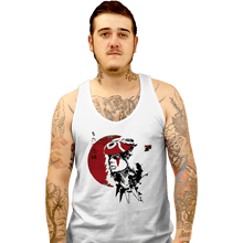 Load image into Gallery viewer, Shirts Tank Top, Unisex / Small / White Red Sun Princess
