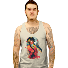 Load image into Gallery viewer, Daily_Deal_Shirts Tank Top, Unisex / Small / White Yor Yukio-e