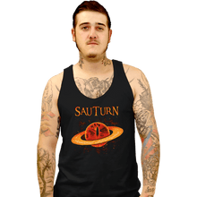 Load image into Gallery viewer, Daily_Deal_Shirts Tank Top, Unisex / Small / Black Sauturn