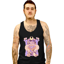 Load image into Gallery viewer, Shirts Tank Top, Unisex / Small / Black Sailor Halloween Moon