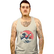 Load image into Gallery viewer, Daily_Deal_Shirts Tank Top, Unisex / Small / White The Great Shark