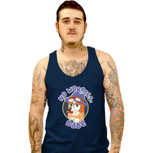 Load image into Gallery viewer, Secret_Shirts Tank Top, Unisex / Small / Navy No Worries Babe
