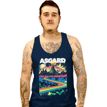 Load image into Gallery viewer, Shirts Tank Top, Unisex / Small / Navy Visit Asgard