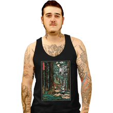 Load image into Gallery viewer, Daily_Deal_Shirts Tank Top, Unisex / Small / Black Galactic Empire In A Forest