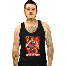 Load image into Gallery viewer, Shirts Tank Top, Unisex / Small / Black The Fire