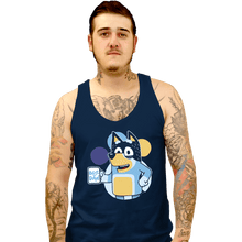 Load image into Gallery viewer, Daily_Deal_Shirts Tank Top, Unisex / Small / Navy Blue Dad