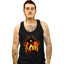 Load image into Gallery viewer, Daily_Deal_Shirts Tank Top, Unisex / Small / Black You Shall Not Pass, Krampus!