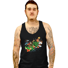 Load image into Gallery viewer, Secret_Shirts Tank Top, Unisex / Small / Black Land Before Christmas Time