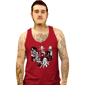 Daily_Deal_Shirts Tank Top, Unisex / Small / Red Symphonia