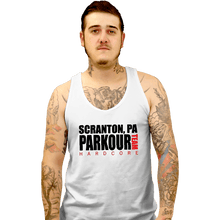 Load image into Gallery viewer, Shirts Tank Top, Unisex / Small / White Parkour Team