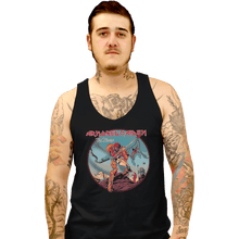 Load image into Gallery viewer, Shirts Tank Top, Unisex / Small / Black Armored Maiden