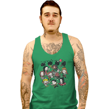 Load image into Gallery viewer, Shirts Tank Top, Unisex / Small / Irish Green Fireflys