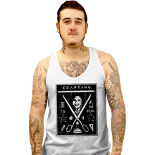 Load image into Gallery viewer, Secret_Shirts Tank Top, Unisex / Small / White Crafting Is Fun Secret Sale