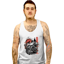 Load image into Gallery viewer, Daily_Deal_Shirts Tank Top, Unisex / Small / White Sumie Twilight
