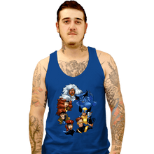 Load image into Gallery viewer, Daily_Deal_Shirts Tank Top, Unisex / Small / Royal Blue X-Men 30th