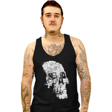 Load image into Gallery viewer, Shirts Tank Top, Unisex / Small / Black Horror Skull