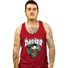 Load image into Gallery viewer, Secret_Shirts Tank Top, Unisex / Small / Red Dasher Thrasher