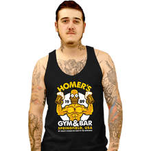Load image into Gallery viewer, Shirts Tank Top, Unisex / Small / Black Homer's Gym