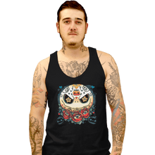 Load image into Gallery viewer, Shirts Tank Top, Unisex / Small / Black Jack Calavera