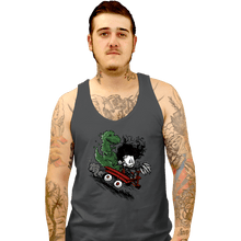 Load image into Gallery viewer, Secret_Shirts Tank Top, Unisex / Small / Charcoal Edward And Dino