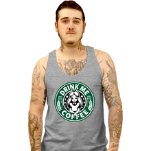 Load image into Gallery viewer, Daily_Deal_Shirts Tank Top, Unisex / Small / Sports Grey Drink Me Coffee