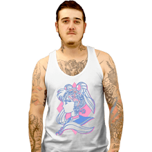 Load image into Gallery viewer, Shirts Tank Top, Unisex / Small / White Magical Lock and Time Key III