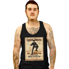 Load image into Gallery viewer, Daily_Deal_Shirts Tank Top, Unisex / Small / Black Captain Roberts Spiced Rum
