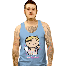 Load image into Gallery viewer, Daily_Deal_Shirts Tank Top, Unisex / Small / Powder Blue Waving Doll