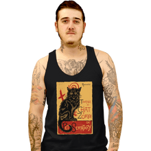Load image into Gallery viewer, Shirts Tank Top, Unisex / Small / Black Chat Zombi