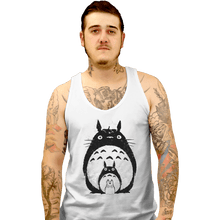 Load image into Gallery viewer, Shirts Tank Top, Unisex / Small / White Totoro Trio